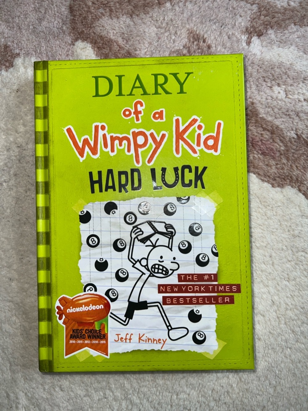 Diary of a Wimpy Kid: Hard Luck Book by Jeff Kinney